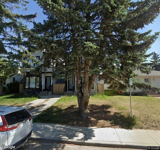 Street view of 1119 19 Avenue NW, Calgary