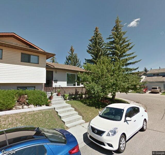 Street view of 211 Woodbrook Way SW, Calgary