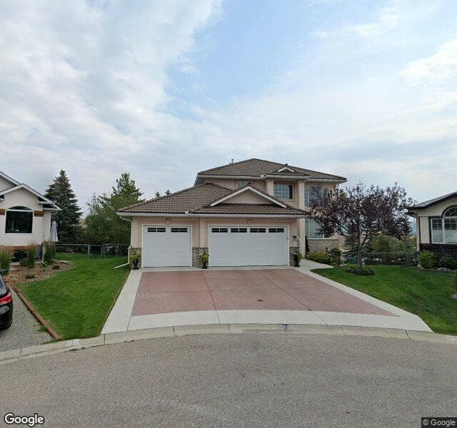Street view of 22 Scimitar Court NW, Calgary