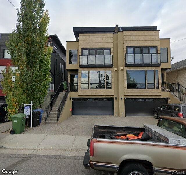 Street view of 2215 17 Street SW, Calgary
