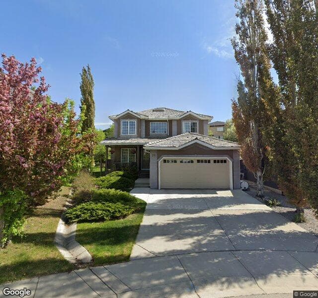 Street view of 28 Simcrest Point SW, Calgary