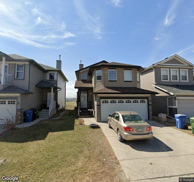 Street view of 296 Taralake Terrace NE, Calgary