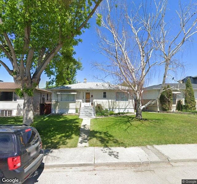 Street view of 1148 15 Avenue NE, Calgary