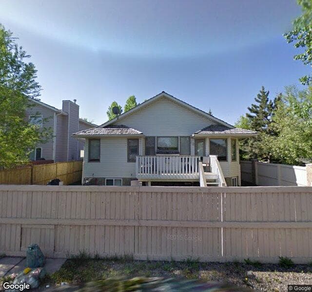 Street view of 338 Sunmills Drive SE, Calgary