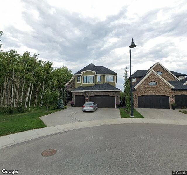 Street view of 42 Aspen Summit Green SW, Calgary