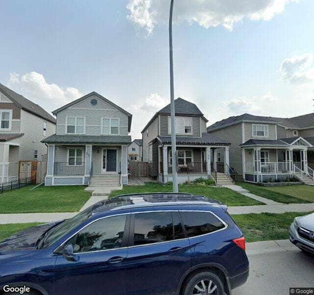 Street view of 368 Copperpond Boulevard SE, Calgary