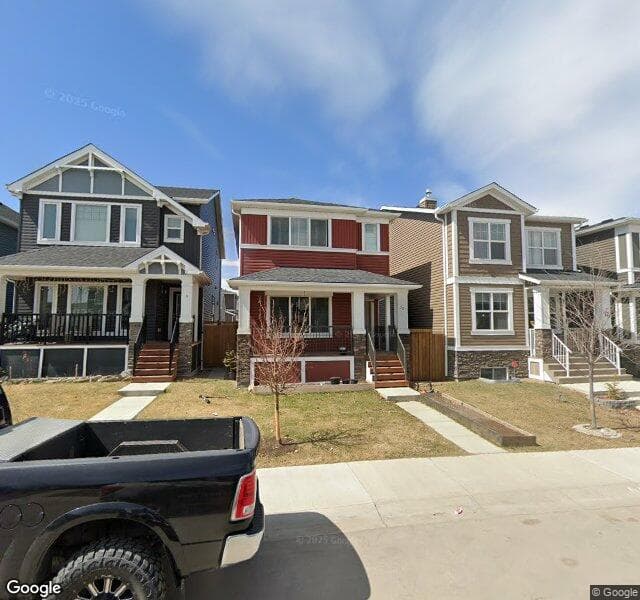 Street view of 13 Red Embers Row NE, Calgary