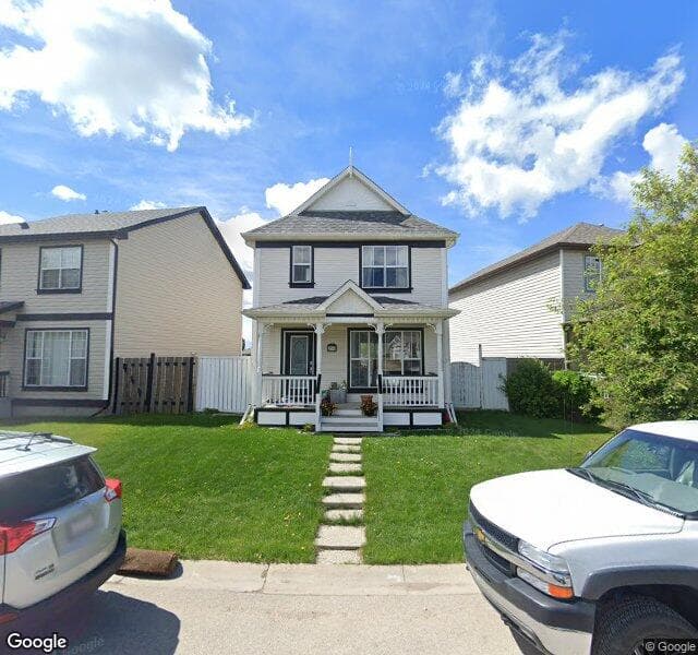 Street view of 297 Tuscany Springs Way NW, Calgary