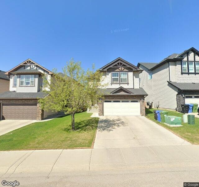 Street view of 1556 Panatella Boulevard NW, Calgary