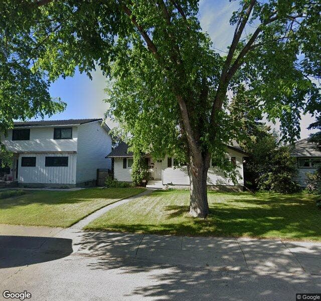 Street view of 2123 Crocus Road NW, Calgary