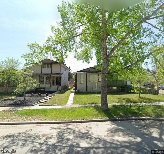 Street view of 1145 Berkley Drive NW, Calgary