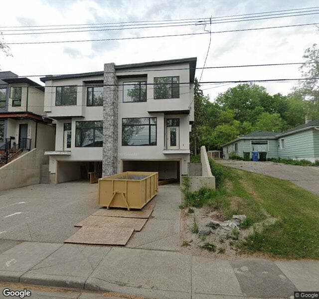 Street view of 2614 7 Avenue NW, Calgary
