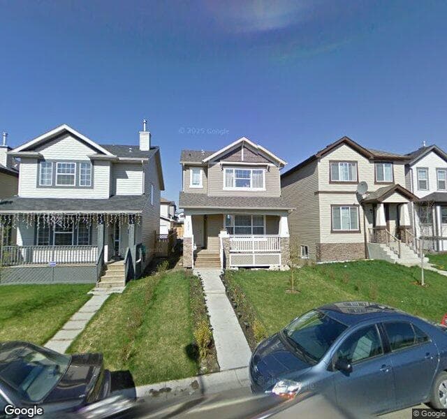 Street view of 322 Saddlebrook Way NE, Calgary