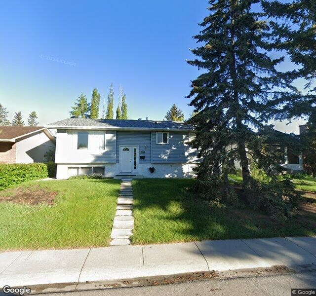 Street view of 1364 Lake Michigan Crescent SE, Calgary