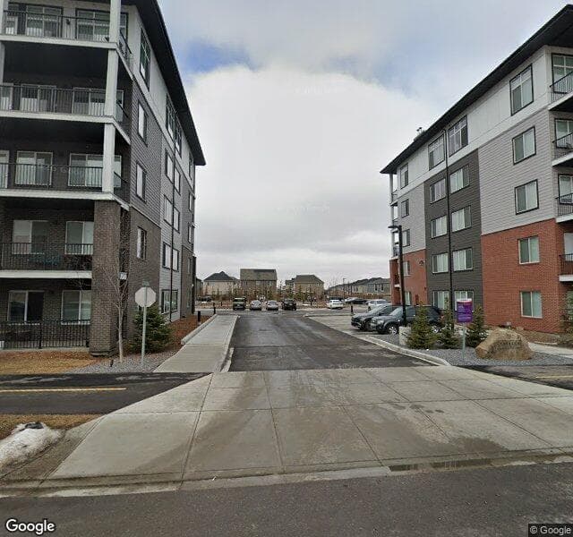 Street view of 1501-395 Skyview Parkway NE, Calgary