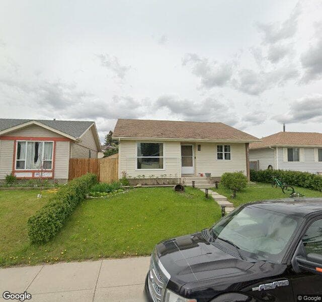 Street view of 27 Appletree Road SE, Calgary