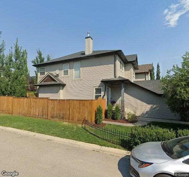 Street view of 222 St Moritz Terrace SW, Calgary