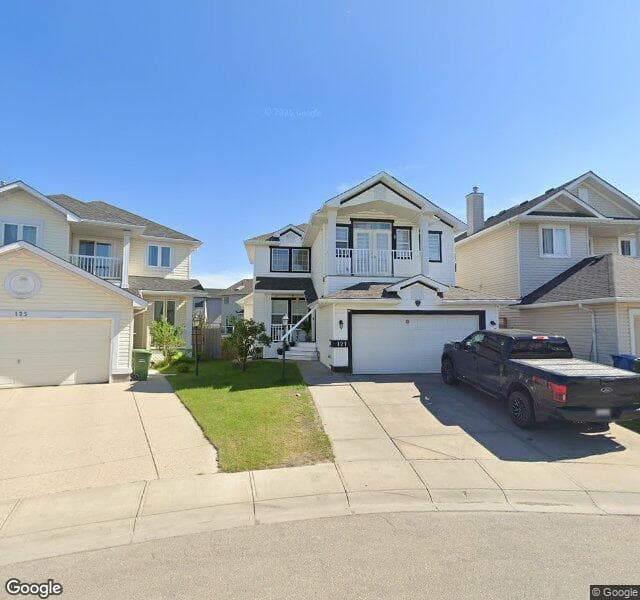 Street view of 121 Coral Reef Manor NE, Calgary