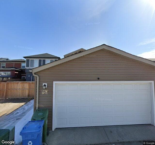 Street view of 156 Cornerstone Passage NE, Calgary