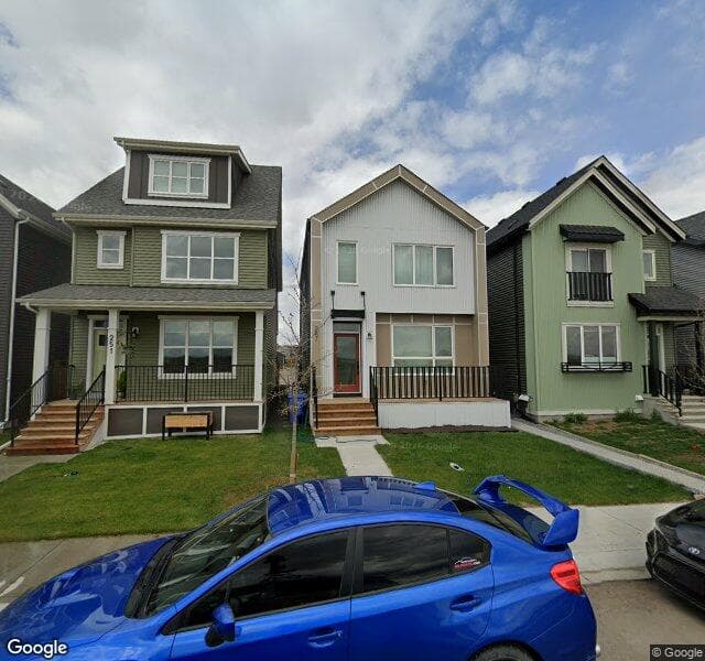Street view of 247 Savoy Landing SE, Calgary