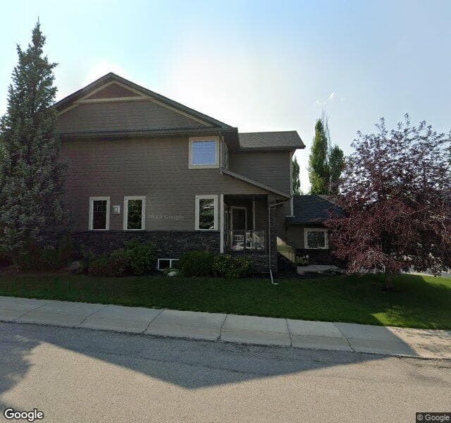 Street view of 12481 Crestmont Boulevard SW, Calgary