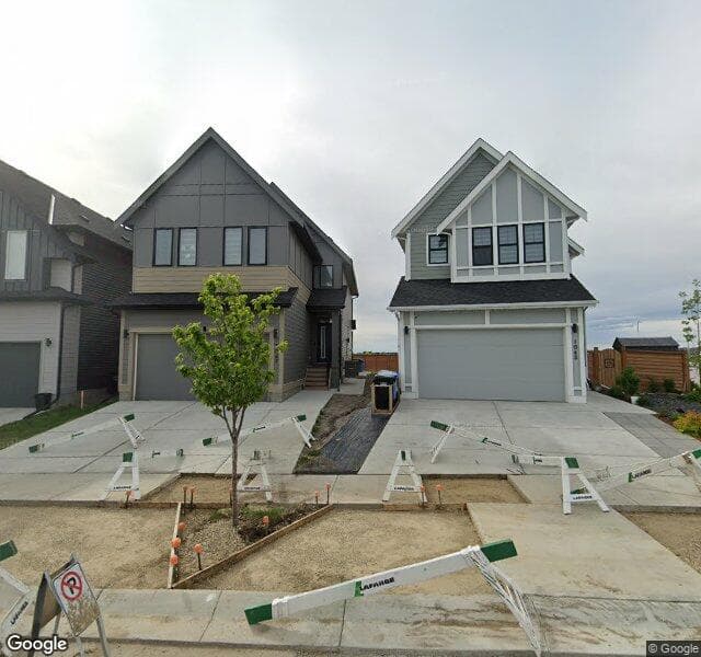 Street view of 1067 Copperfield Boulevard SE, Calgary