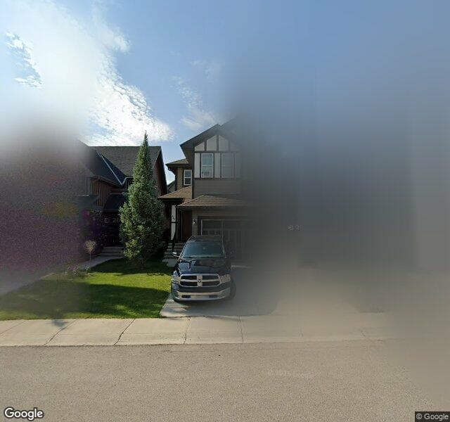 Street view of 374 Mahogany Terrace SE, Calgary