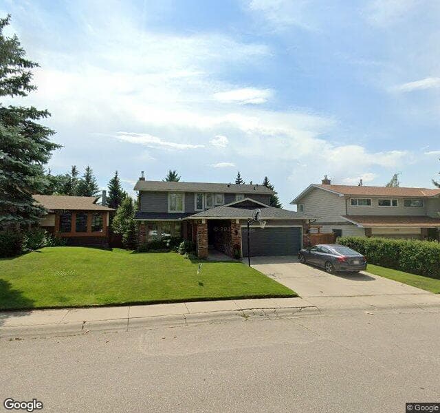 Street view of 107 Pump Hill Road SW, Calgary