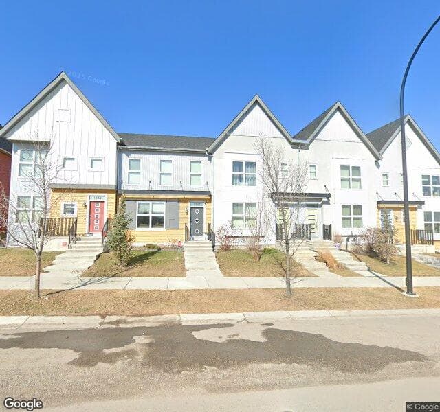 Street view of 1251 Livingston Way NE, Calgary