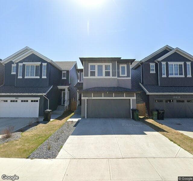 Street view of 19635 29 Avenue NW, Edmonton