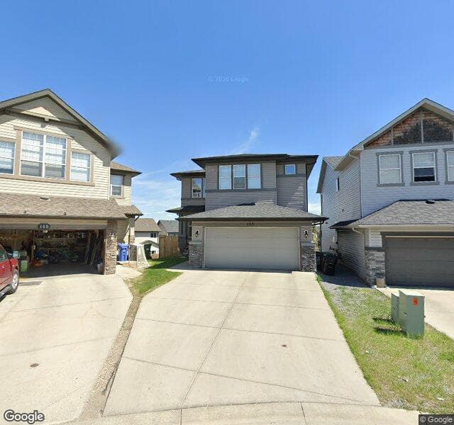 Street view of 105 Pantego Terrace NW, Calgary