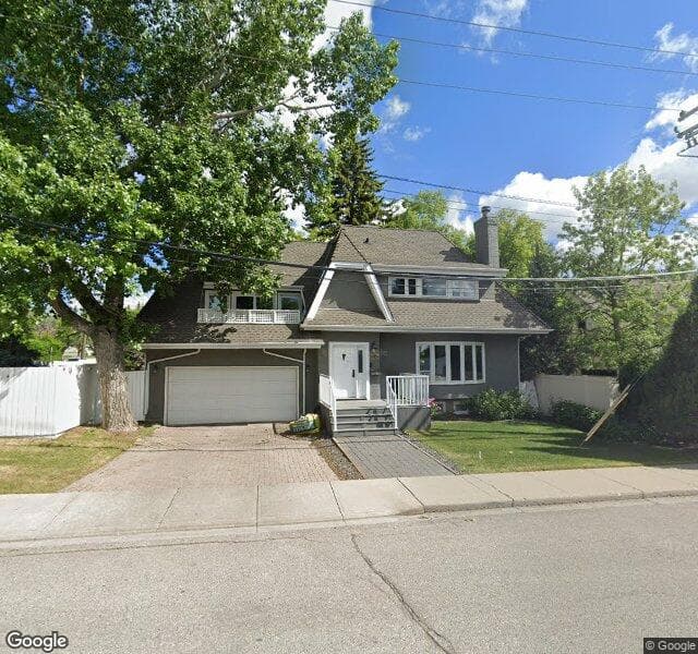 Street view of 1424 34 Avenue SW, Calgary