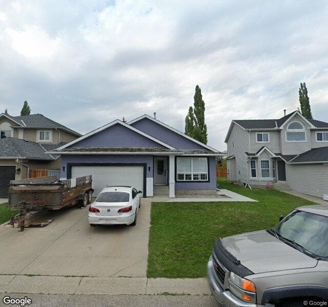 Street view of 128 Sceptre Court NW, Calgary