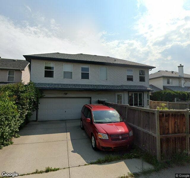 Street view of 15229 Prestwick Boulevard SE, Calgary
