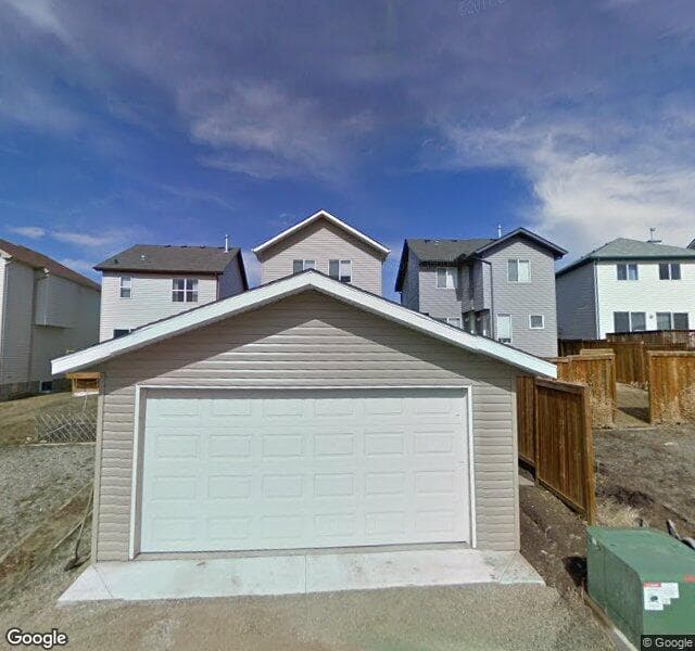 Street view of 393 Tuscany Drive NW, Calgary