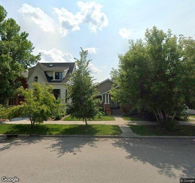 Street view of 1513 8 Avenue SE, Calgary