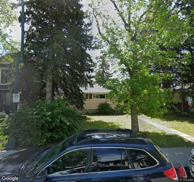 Street view of 3415 Exshaw Road NW, Calgary