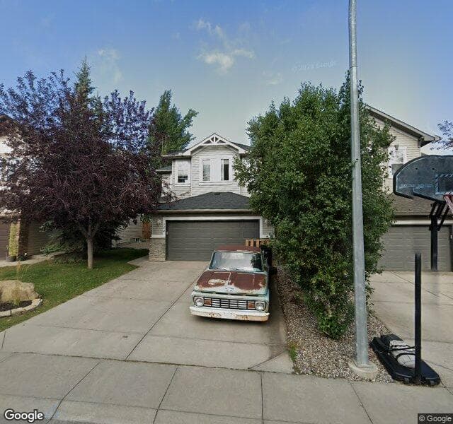 Street view of 154 Chapman Close SE, Calgary