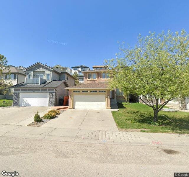 Street view of 133 Panamount Drive NW, Calgary