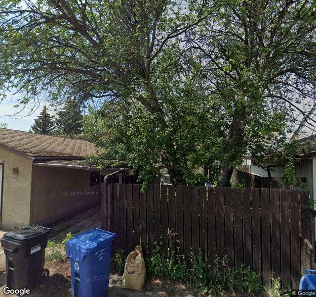 Street view of 216 Woodside Circle SW, Calgary