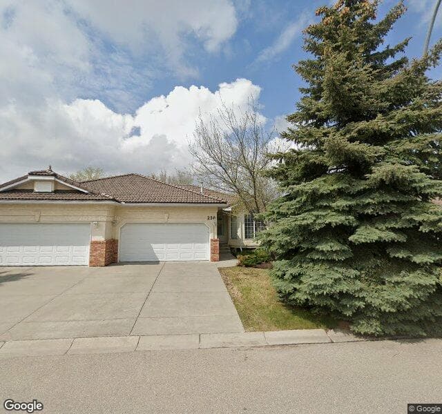 Street view of 230 Hamptons Park NW, Calgary