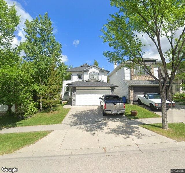Street view of 11336 Tuscany Boulevard NW, Calgary
