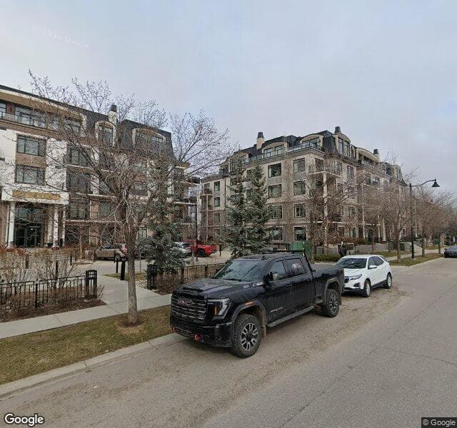 Street view of 103-221 Quarry Way SE, Calgary