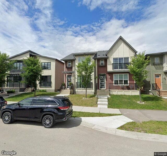 Street view of 446 Walgrove Way SE, Calgary
