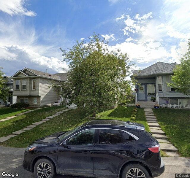 Street view of 111 Covehaven Court NE, Calgary