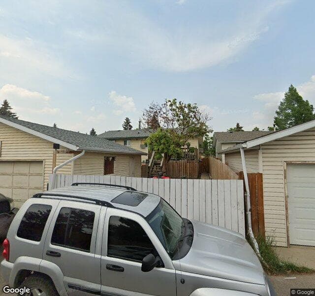 Street view of 107 Rundlecairn Road NE, Calgary