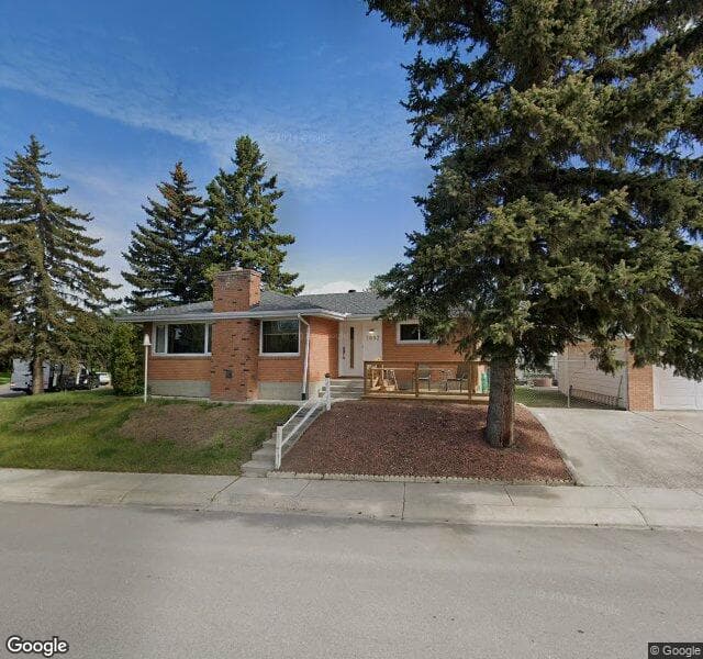 Street view of 1003 Motherwell Road NE, Calgary