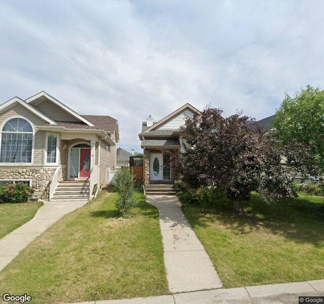 Street view of 32 Chaparral Ridge Link SE, Calgary