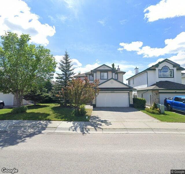 Street view of 10244 Tuscany Hills Way NW, Calgary