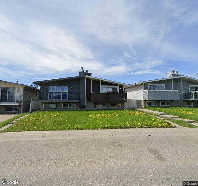 Street view of 2809 46 Street SE, Calgary